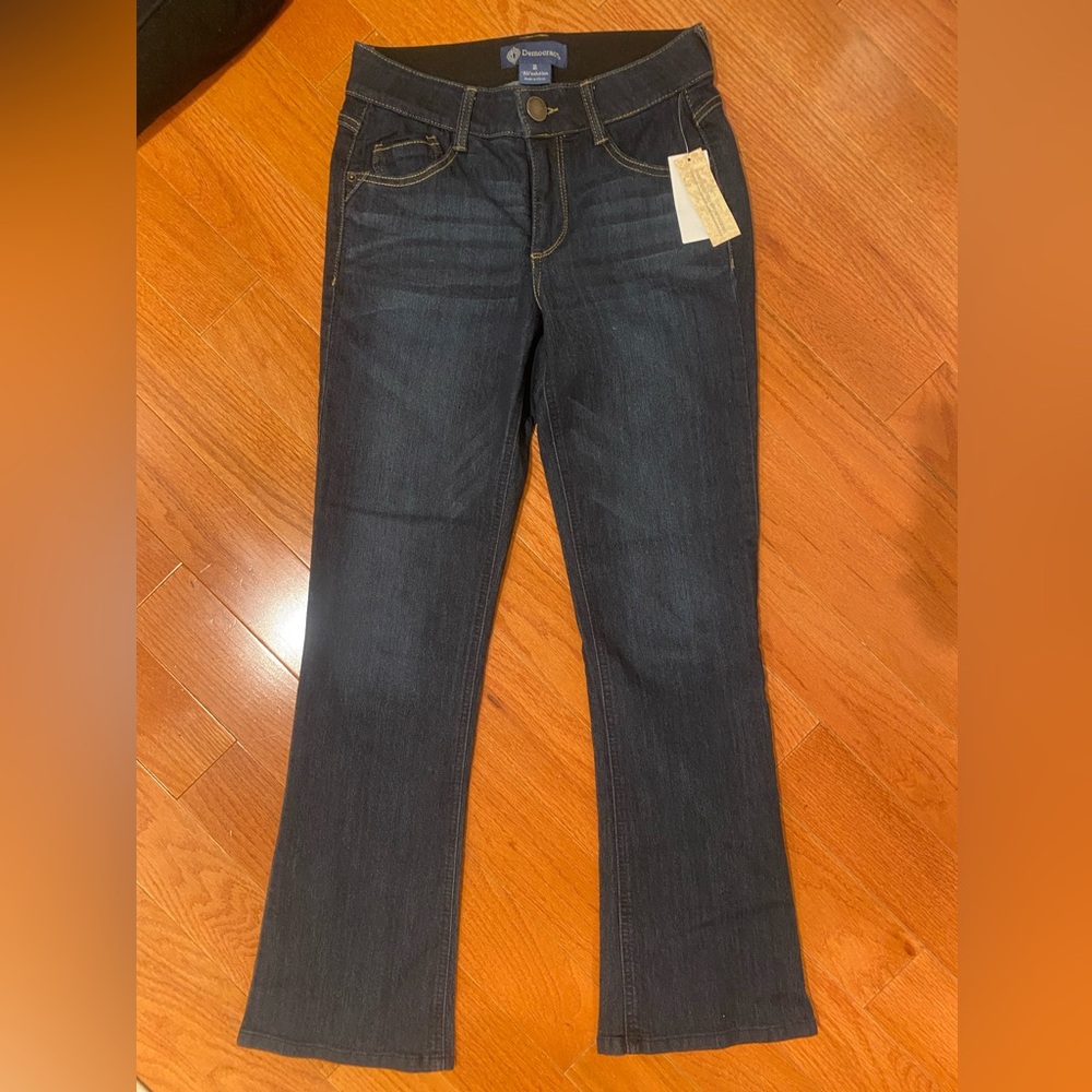 Democracy Women's Dark Indigo Boot Cut Jeans